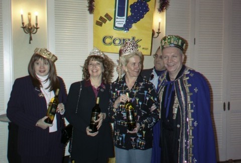 Former Queens with this year's court